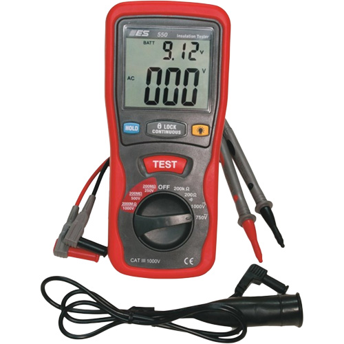 Testeur disolement pour v&eacute;hicules &eacute;lectriques et hybrides Rideout Tool & Machine Inc.