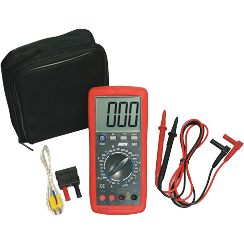 Multim&egrave;tre num&eacute;rique de luxe avec obturateurs pour amp&egrave;res Rideout Tool & Machine Inc.