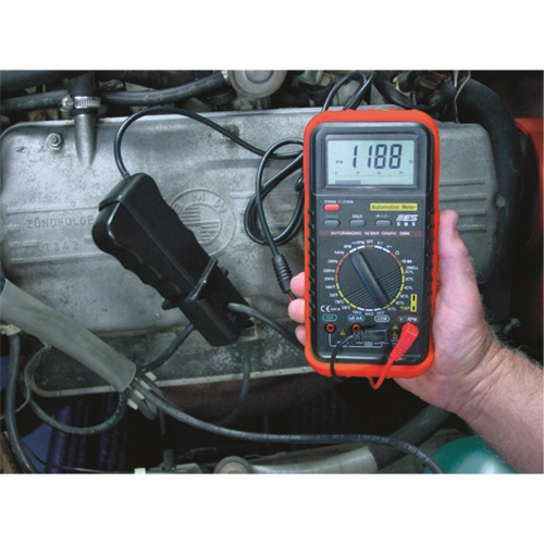 Deluxe Automotive Meter with RPM & Temperature Rideout Tool & Machine Inc.