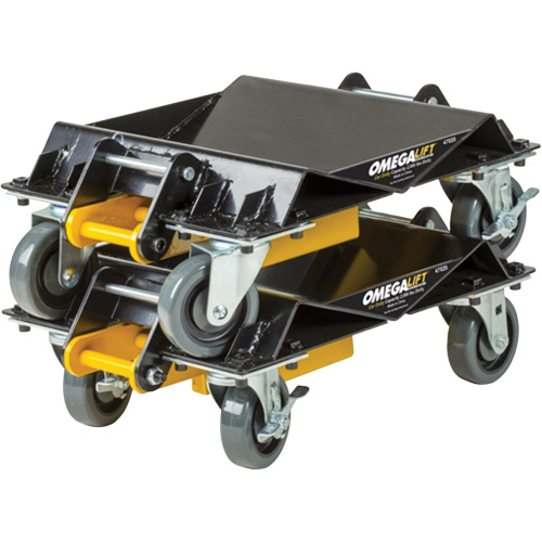 2000 lbs. Heavy-Duty 3-in-1 Car Dolly Set Rideout Tool & Machine Inc.