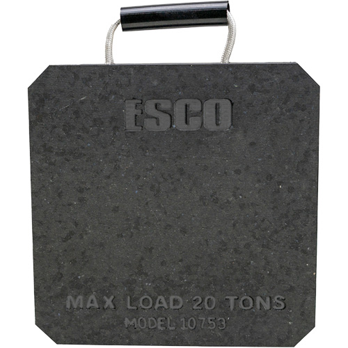 Plaque de support de v&eacute;rin d'une capacit&eacute; de 20 tonnes Rideout Tool & Machine Inc.