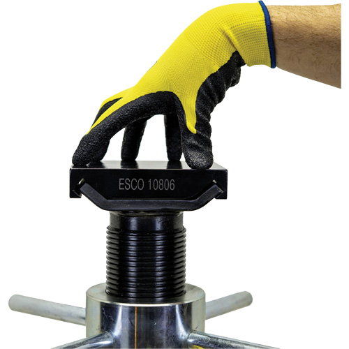 Adaptateur &agrave; dessus plat pour supports de v&eacute;rin ESCO de style haut de 20 et 25 tonnes Rideout Tool & Machine Inc.