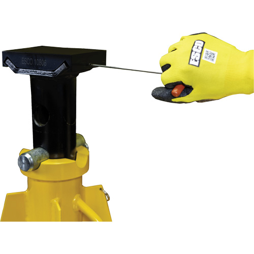 Adaptateur &agrave; dessus plat pour supports de v&eacute;rin ESCO de style haut de 20 et 25 tonnes Rideout Tool & Machine Inc.