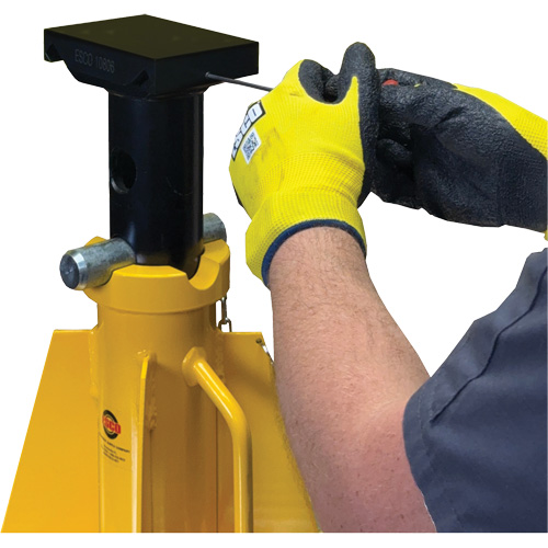 Adaptateur &agrave; dessus plat pour supports de v&eacute;rin ESCO de style haut de 20 et 25 tonnes Rideout Tool & Machine Inc.