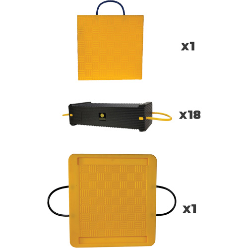 Ensemble de syst&egrave;me de sout&egrave;nement en composite CribLok 20 mcx Rideout Tool & Machine Inc.