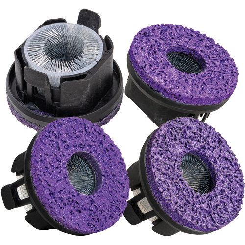 Tampons de nettoyage pour syst&egrave;me tout-en-un robuste de nettoyage de goujons et de moyeux commerciaux Rideout Tool & Machine Inc.