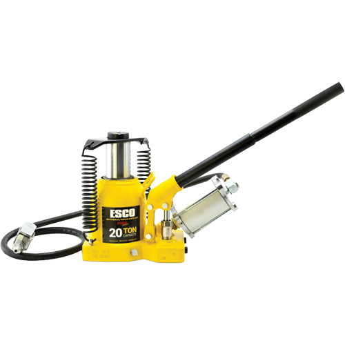 Pro Series “Shorty” Bottle Jack, 20 Ton(s), Air Hydraulic, 12-5/8" Raised Height Rideout Tool & Machine Inc.