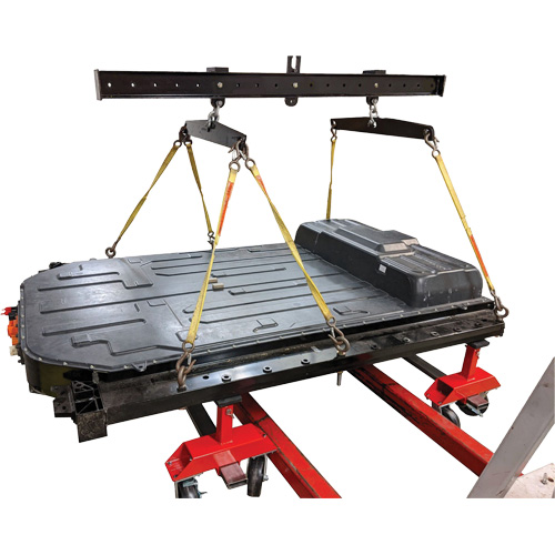 Chariot pour batterie de VE Ford capacit&eacute; de 3600 lb Rideout Tool & Machine Inc.