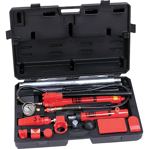 Trousse de r&eacute;paration collision/entretien de capacit&eacute; 10 tonnes avec adaptateurs en fonte Rideout Tool & Machine Inc.