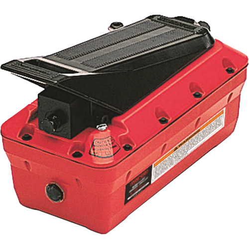 Pompe &agrave; pied pneumatique/hydraulique 10?000 PSI Rideout Tool & Machine Inc.