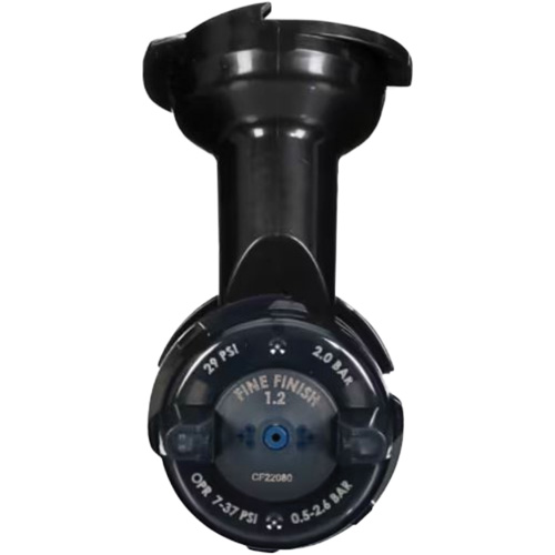 T&ecirc;te fine d'atomiseur de finition &agrave; gravit&eacute; Performance - bleu Rideout Tool & Machine Inc.