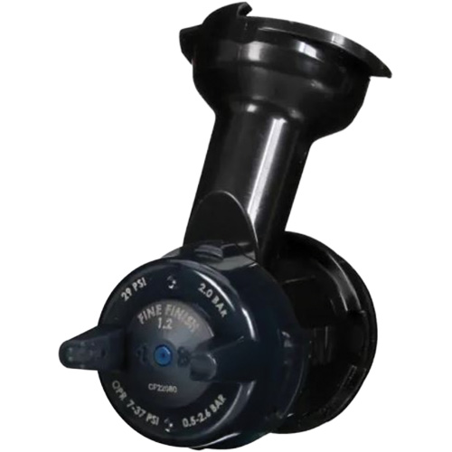 T&ecirc;te fine d'atomiseur de finition &agrave; gravit&eacute; Performance - bleu Rideout Tool & Machine Inc.