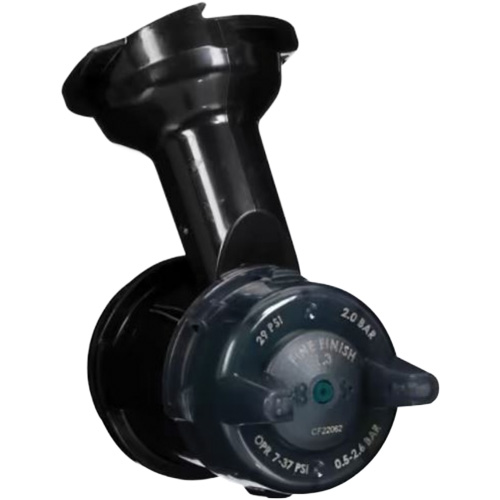 T&ecirc;te fine d'atomiseur de finition &agrave; gravit&eacute; Performance - vert Rideout Tool & Machine Inc.