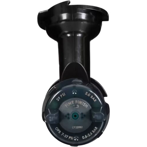 T&ecirc;te fine d'atomiseur de finition &agrave; gravit&eacute; Performance - vert Rideout Tool & Machine Inc.