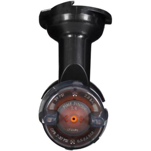 T&ecirc;te fine d'atomiseur de finition &agrave; gravit&eacute; Performance - Orange Rideout Tool & Machine Inc.