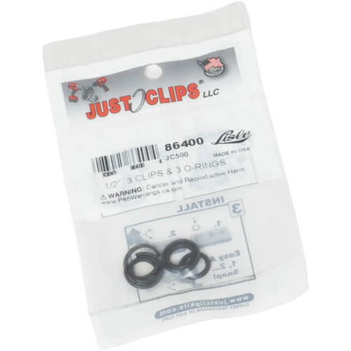 1/2" Clips & O-Rings Set Rideout Tool & Machine Inc.