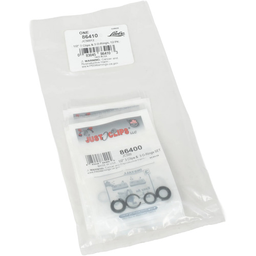 1/2" Clips & O-Rings Set - Bulk Rideout Tool & Machine Inc.