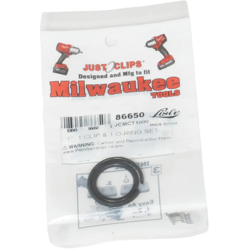 Jeu de clip et joint torique de 1 po pour Milwaukee Rideout Tool & Machine Inc.