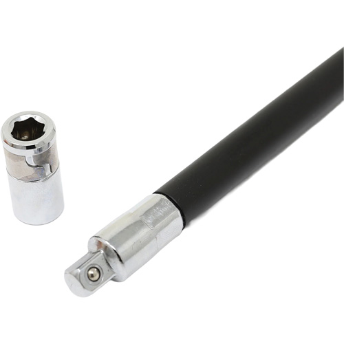 Extra Long Flex Driver with 1/4" Sq. x 1/4" Hex Adapter Rideout Tool & Machine Inc.