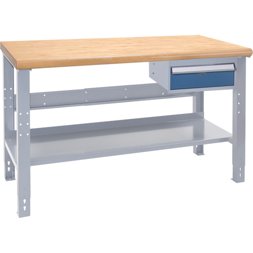Industrial Duty Workbench, 1000 lbs. Cap., 72" W x 30" D, 34" H Rideout Tool & Machine Inc.
