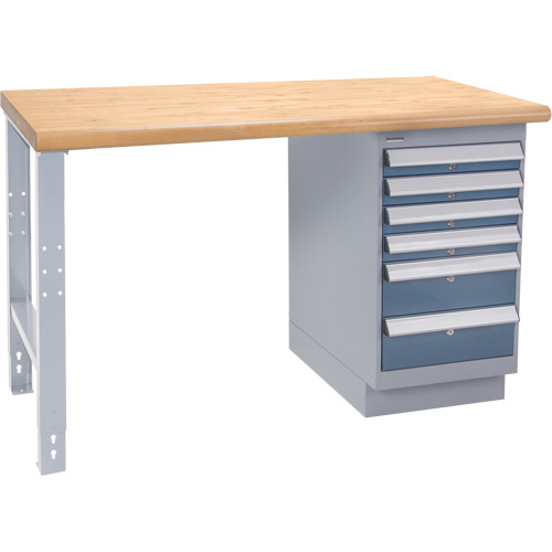 Industrial Duty Workbench, 1000 lbs. Cap., 30" W x 72" D, 34" H Rideout Tool & Machine Inc.