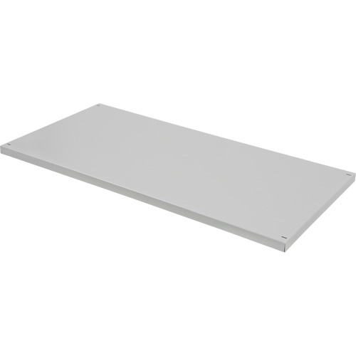 Tablette de rechange pour armoire d&eacute;montable, 30" x 15", Capacit&eacute; de 100 lb, Acier, Gris Rideout Tool & Machine Inc.