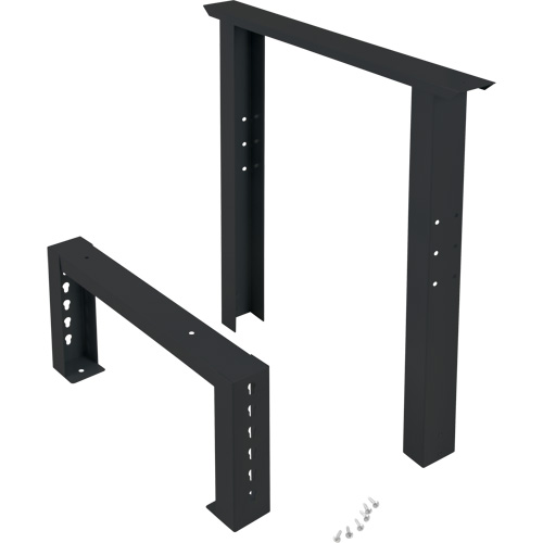 Industrial Duty Leg for Workbench, Steel, 24" D x 34" H, Single Rideout Tool & Machine Inc.