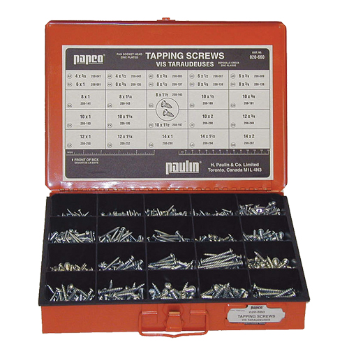 Pan Socket Tapping Screws Assortment Rideout Tool & Machine Inc.