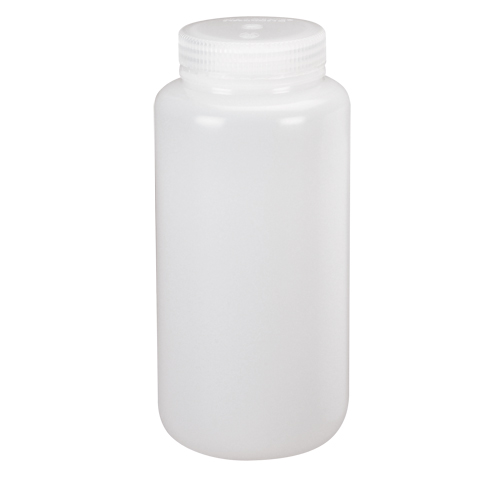 Bouteilles &agrave; large ouverture, Ronde, 8 oz, Plastique Rideout Tool & Machine Inc.