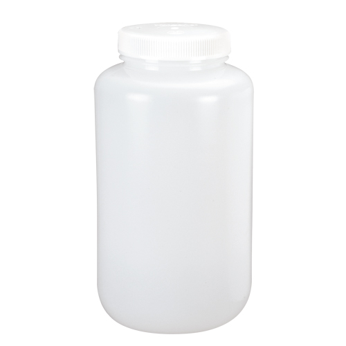 Bouteilles &agrave; large ouverture, Ronde, 1/2 gal., Plastique Rideout Tool & Machine Inc.