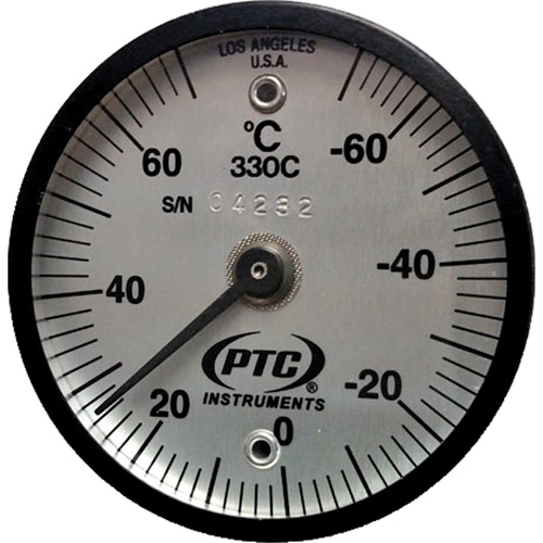 Magnetic Surface Thermometer, Contact, Analogue, -56.7-21.1°F (-70-70°C) Rideout Tool & Machine Inc.