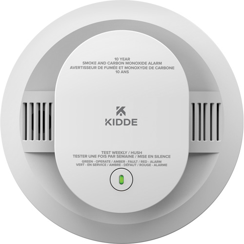Combination Smoke & Carbon Monoxide Alarm, Battery Operated Rideout Tool & Machine Inc.