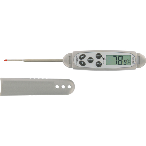 Thermom&egrave;tre &agrave; tige &agrave; l'&eacute;preuve de l'eau, Contact, Num&eacute;rique, -40,0-450,0°F (-40,0-230,0°C) Rideout Tool & Machine Inc.