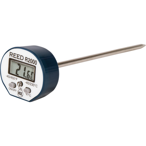 Thermom&egrave;tre, Contact, Num&eacute;rique, -40-450°F (-40-230°C) Rideout Tool & Machine Inc.