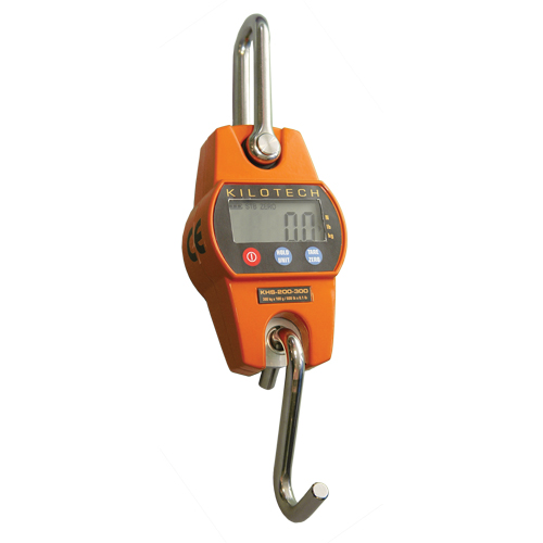 Mini Digital Crane Scales, 600 lbs./272.16 kg Capacity, 0.2 lbs. / 0.1 kg Graduations Rideout Tool & Machine Inc.