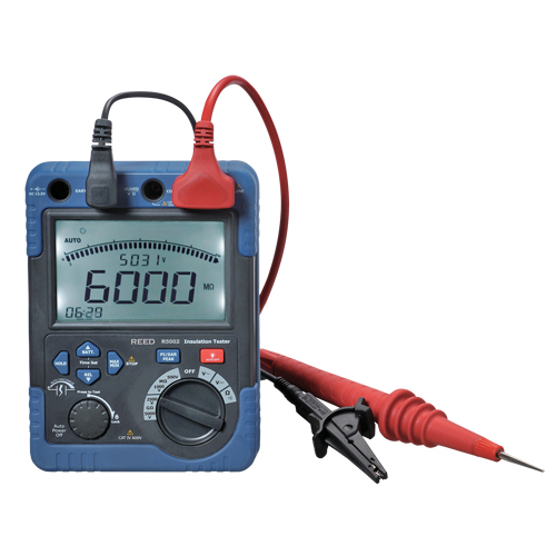 Insulation Resistance Tester with Calibration Certificate, Digital Rideout Tool & Machine Inc.