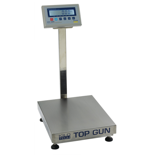 Top Gun Electronic Platform Scales, 18" L x 12" W, 300 lbs. Capacity Rideout Tool & Machine Inc.
