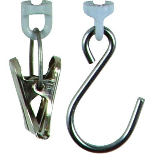 Micro Spring Scale Accessory - Clamp + Hook With Eye Clip Rideout Tool & Machine Inc.