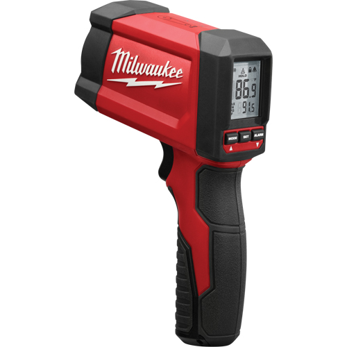 Infrared Temperature Gun, -22° - 1022° F ( -30° - 550° C ), 12:01/12:1, Fixed Emmissivity Rideout Tool & Machine Inc.