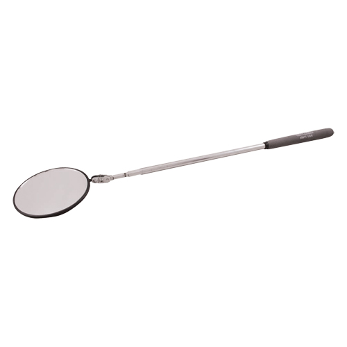 Inspection Mirror, Circular, 3-3/4" L x 3-3/4" W, Telescopic Rideout Tool & Machine Inc.