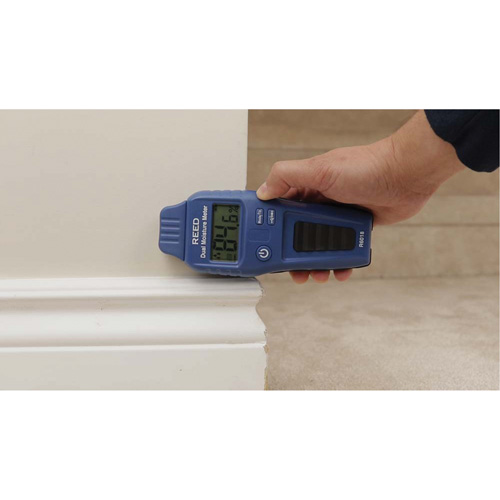 Dual Moisture Meter, 0 - 80% Moisture Range, 41°- 113° F ( 5° - 45° C ) Temperature Range Rideout Tool & Machine Inc.