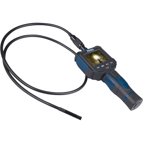 Cam&eacute;ra d'inspection endoscope enregistrable, 2,5" Affichage, 640 x 480 pixels, 8 mm (0,31") T&ecirc;te de cam&eacute;ra Rideout Tool & Machine Inc.