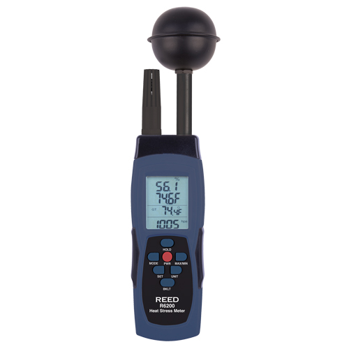 Wet-Bulb Globe Temperature (WBGT) Heat Stress Meter  Rideout Tool & Machine Inc.