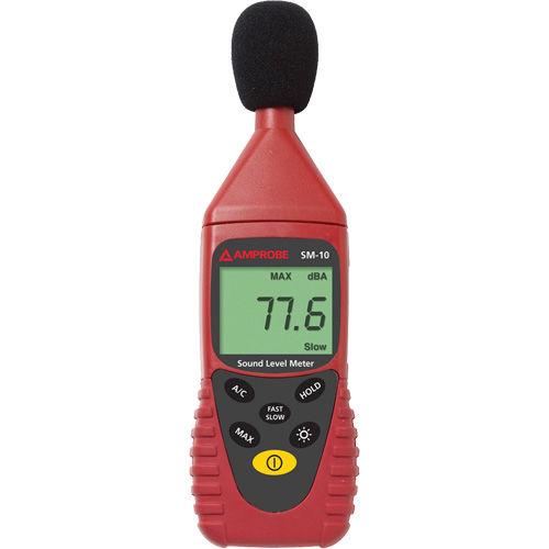 Sonom&egrave;tre SM-10, Gamme de mesure 0 - 50 dB Rideout Tool & Machine Inc.