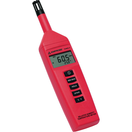 Appareil de mesure de l'humidit&eacute; relative et de la temp&eacute;rature THWD-3 Rideout Tool & Machine Inc.