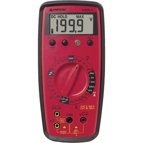 30XR-A Digital Multimeter, AC/DC Voltage, AC/DC Current Rideout Tool & Machine Inc.