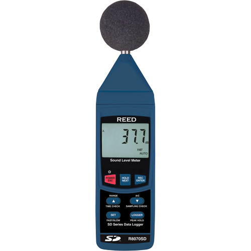 Sound Level Meter, 30 - 130 dB Measuring Range Rideout Tool & Machine Inc.