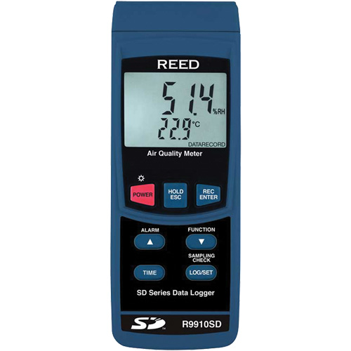 Data Logging Indoor Air Quality Meter with Calibration Certificate Rideout Tool & Machine Inc.