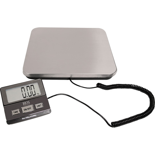 Balance de r&eacute;ception num&eacute;rique, Capacit&eacute; 220 lb, Graduations 1 lb Rideout Tool & Machine Inc.
