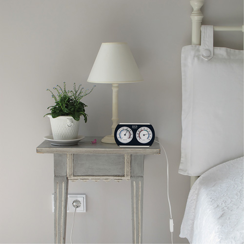 Indoor Thermometer/Hygrometer, 10°- 130° F ( -25° - 55° C ) Rideout Tool & Machine Inc.